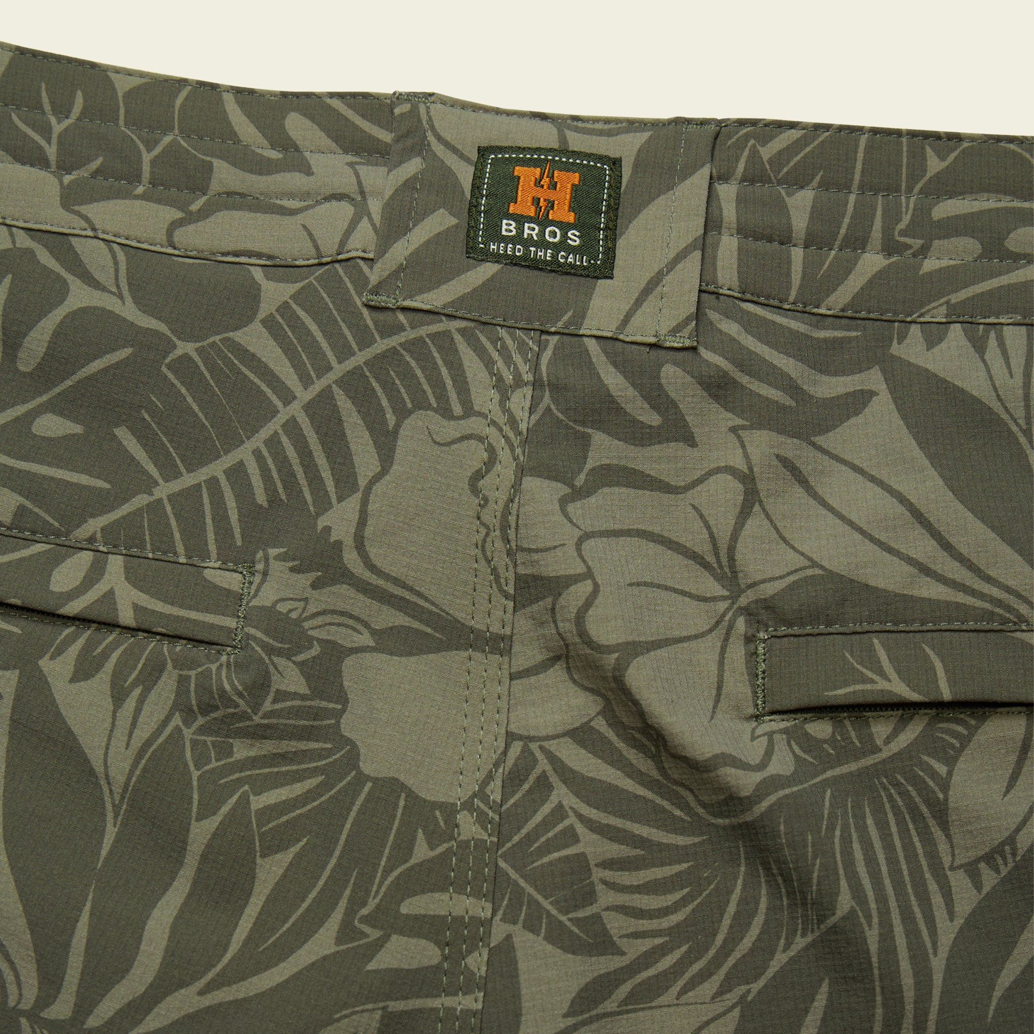 Shoalwater Tech Shorts - Tropic Noir : Vetiver - Image 7