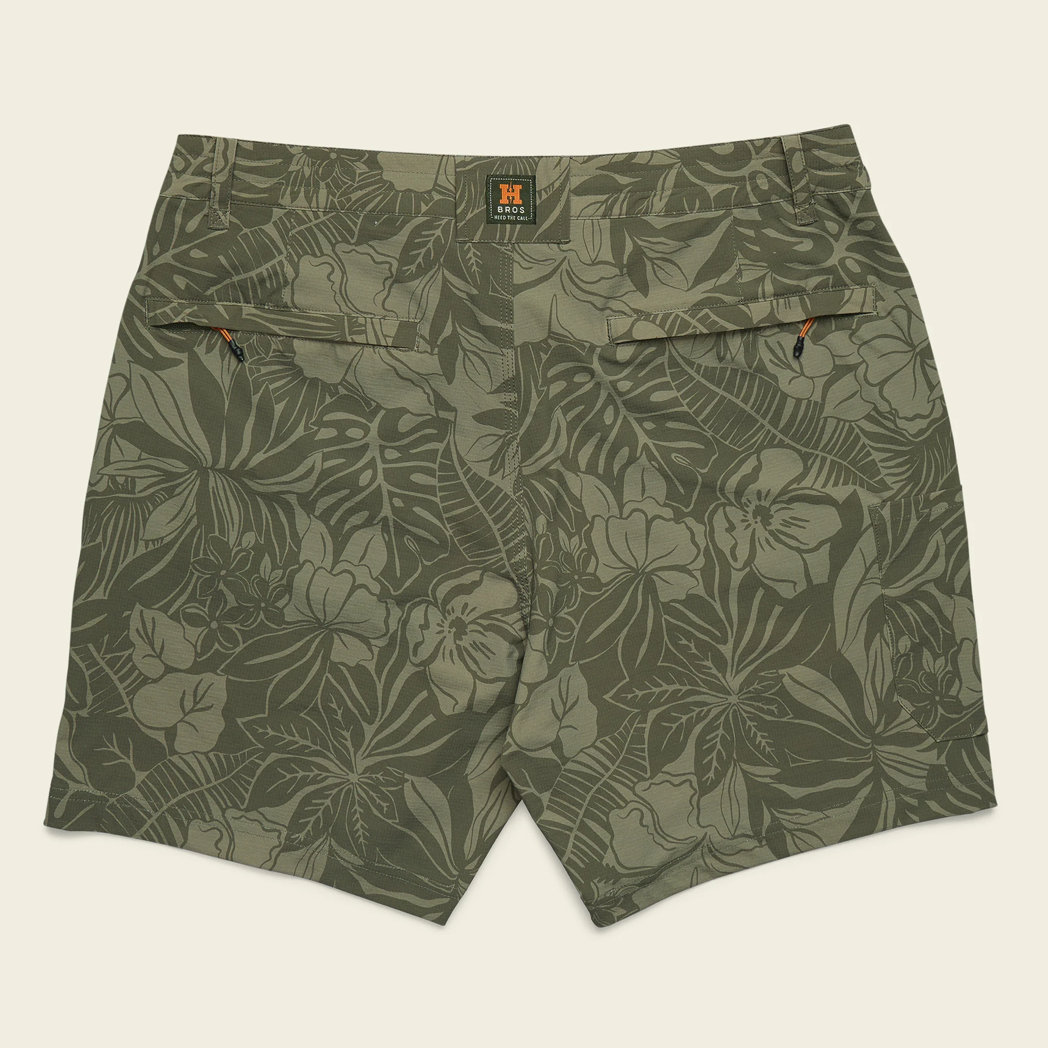 Shoalwater Tech Shorts - Tropic Noir : Vetiver - Image 8
