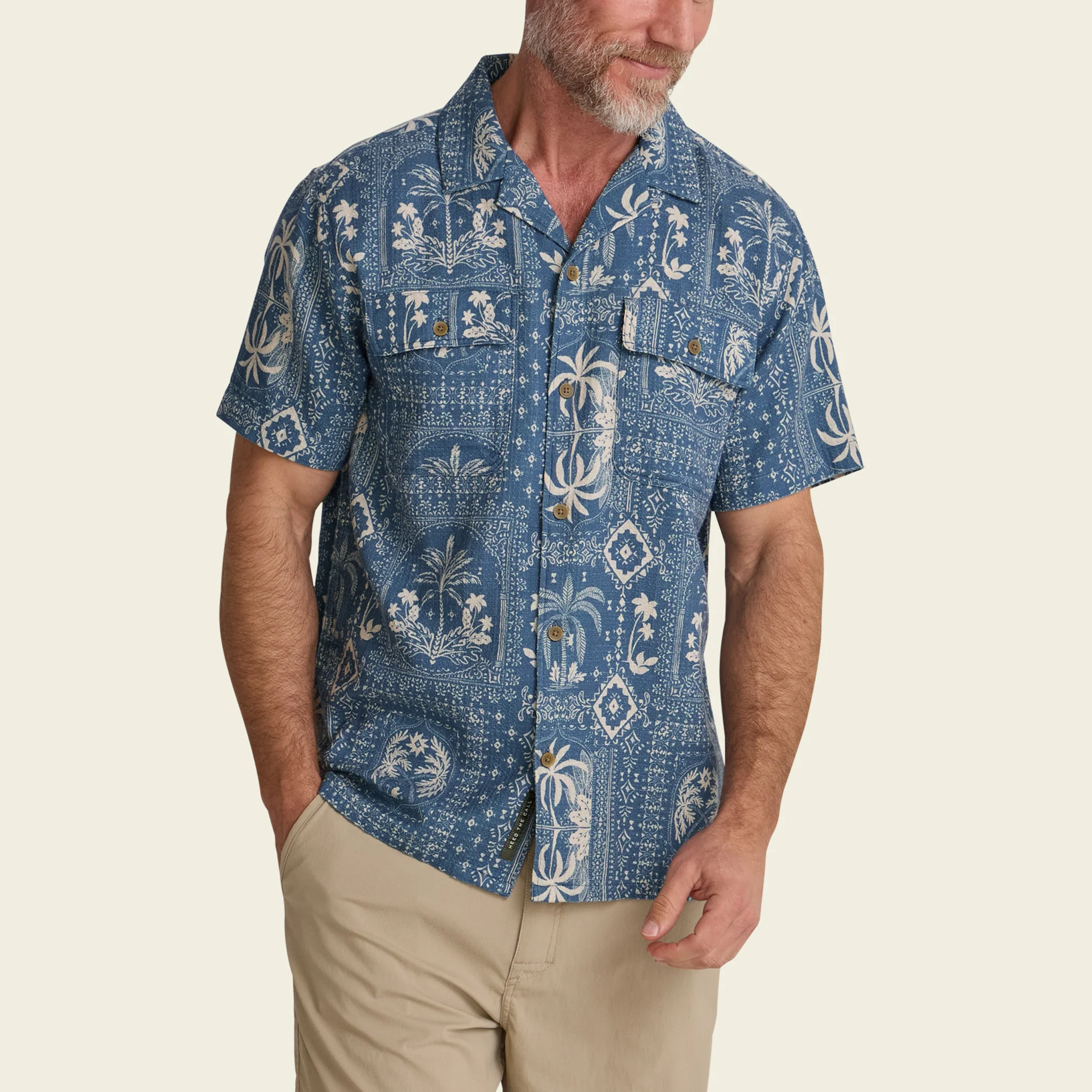 Shores Club Shirt - Palmetto Prophecy : Storm Blue - Image 4