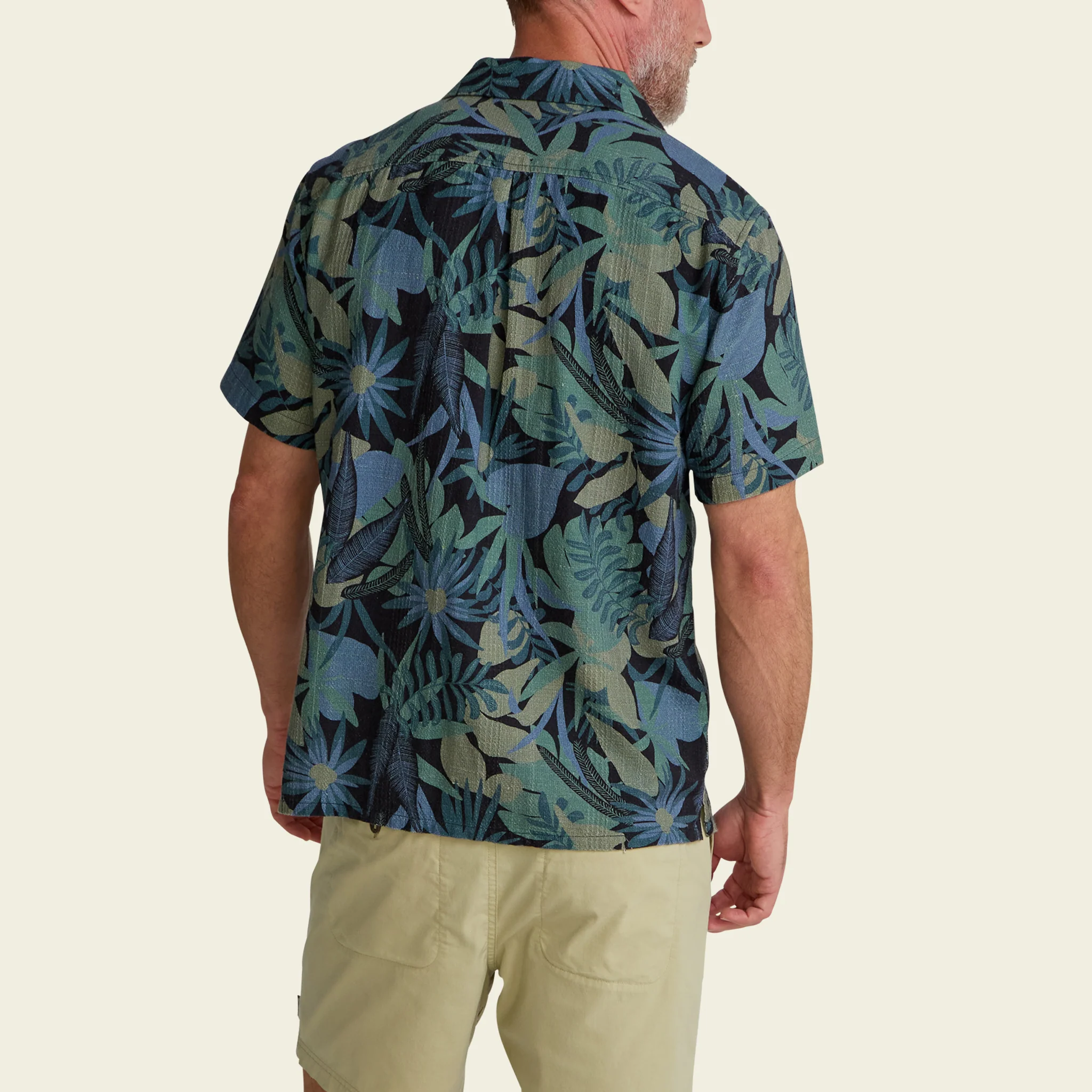 Shores Club Shirt - Tropical Dimension : Antique Black - Image 6