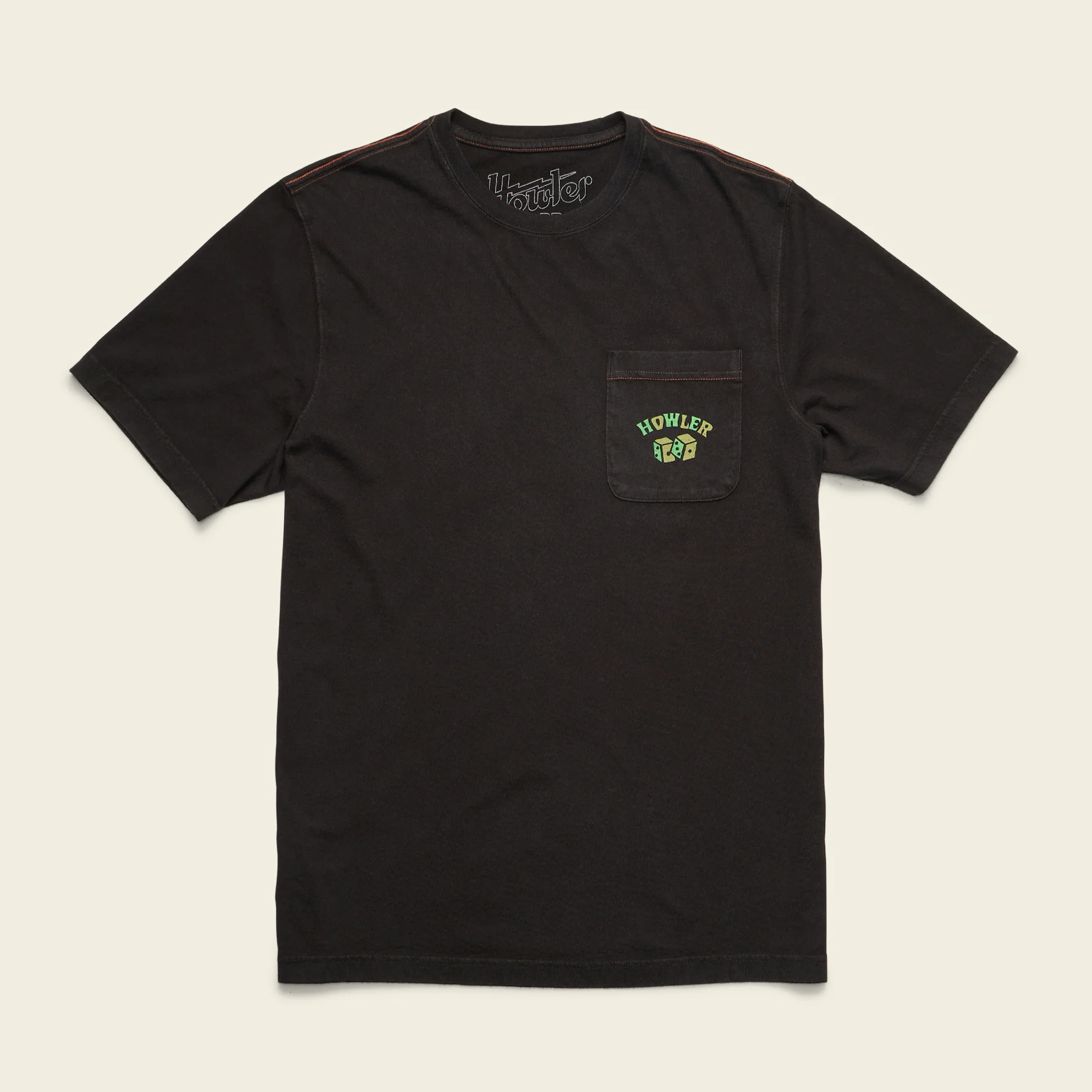 Slithering Gators Cotton Pocket T-Shirt - Black - Image 3