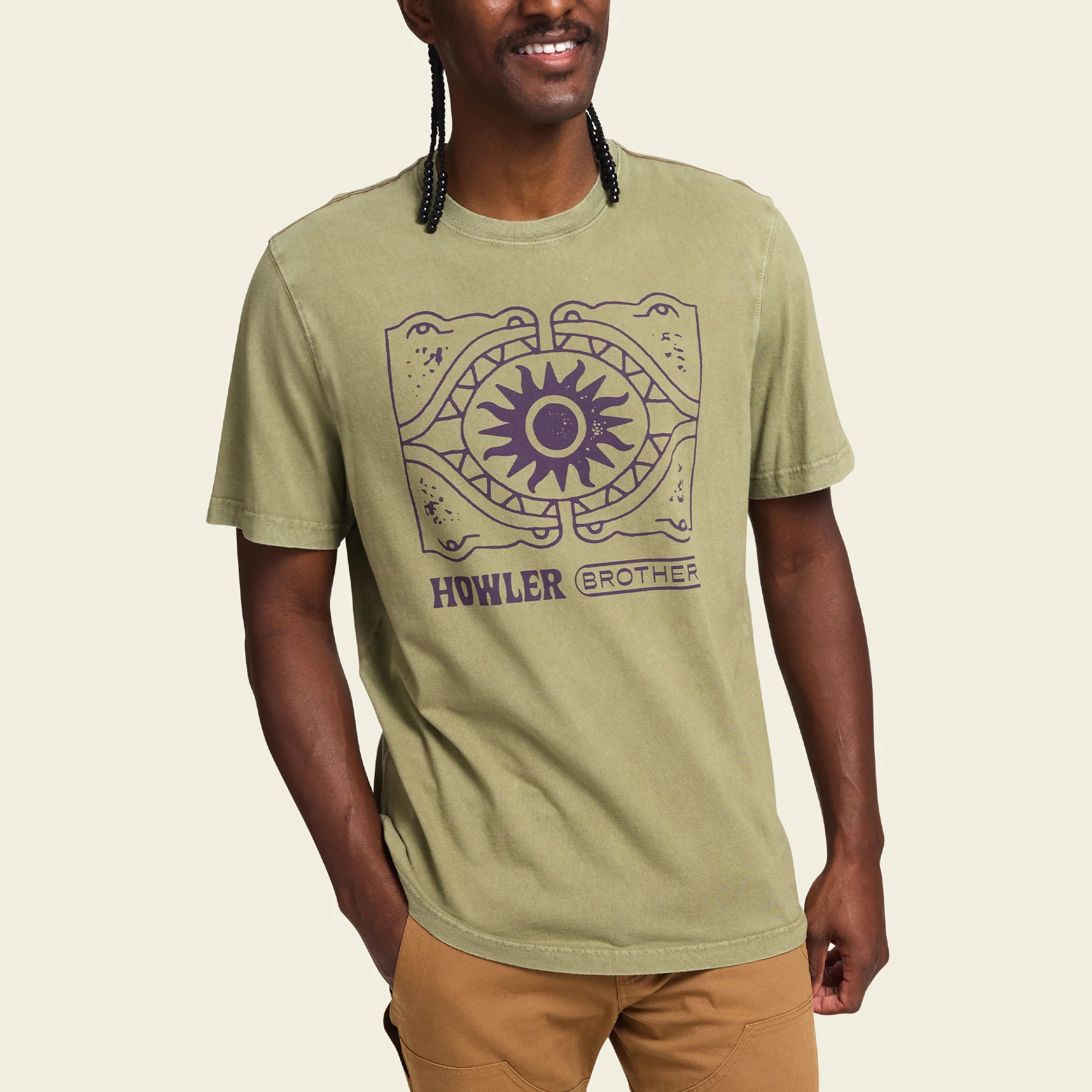 Sun Drinker Cotton T-Shirt - Image 3
