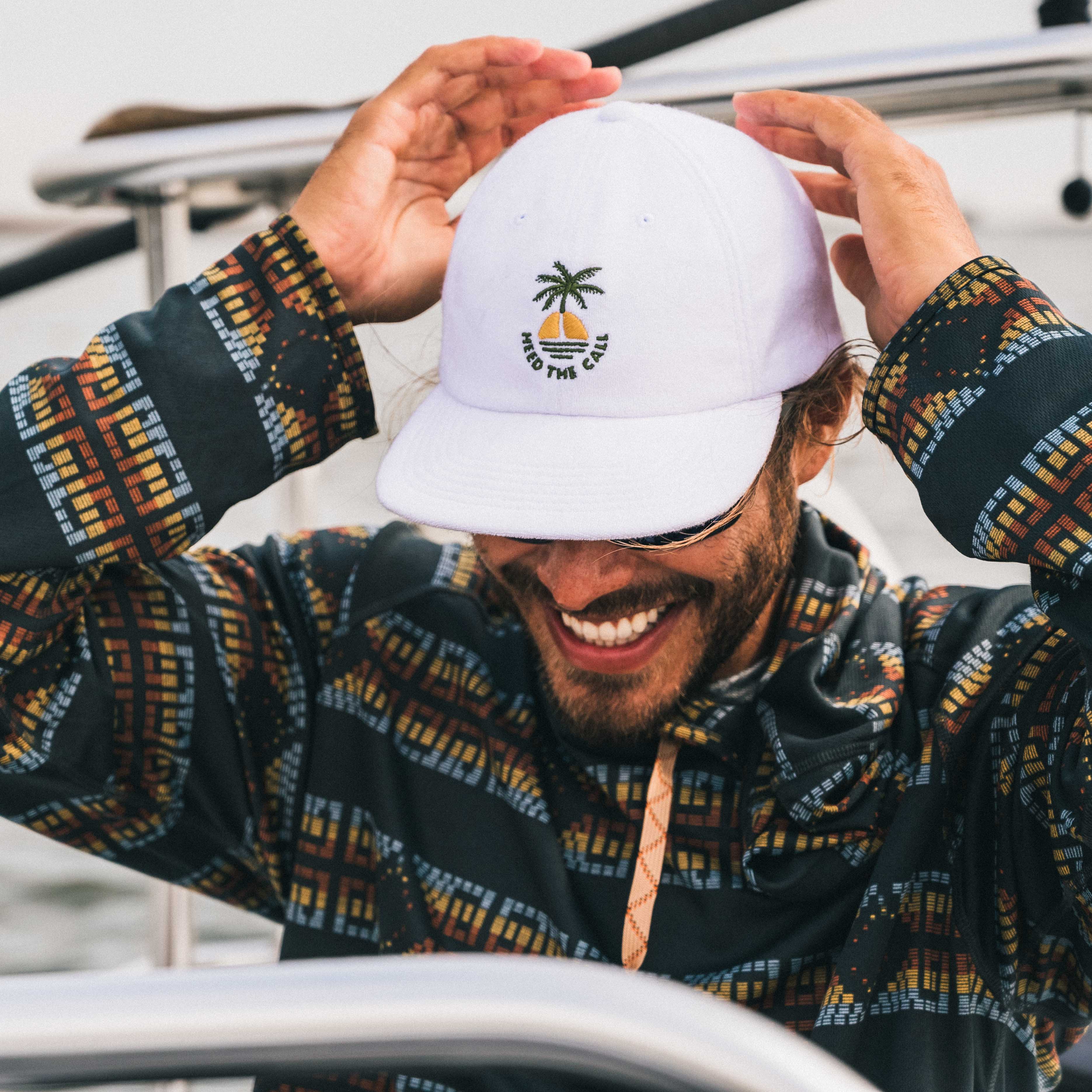 Sunset Palm Terry Strapback - Off White - Image 2