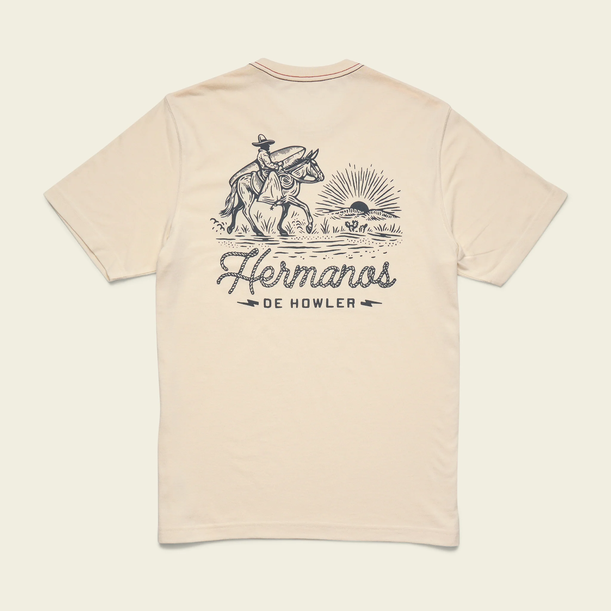 Sunset Rider T-Shirt - Natural