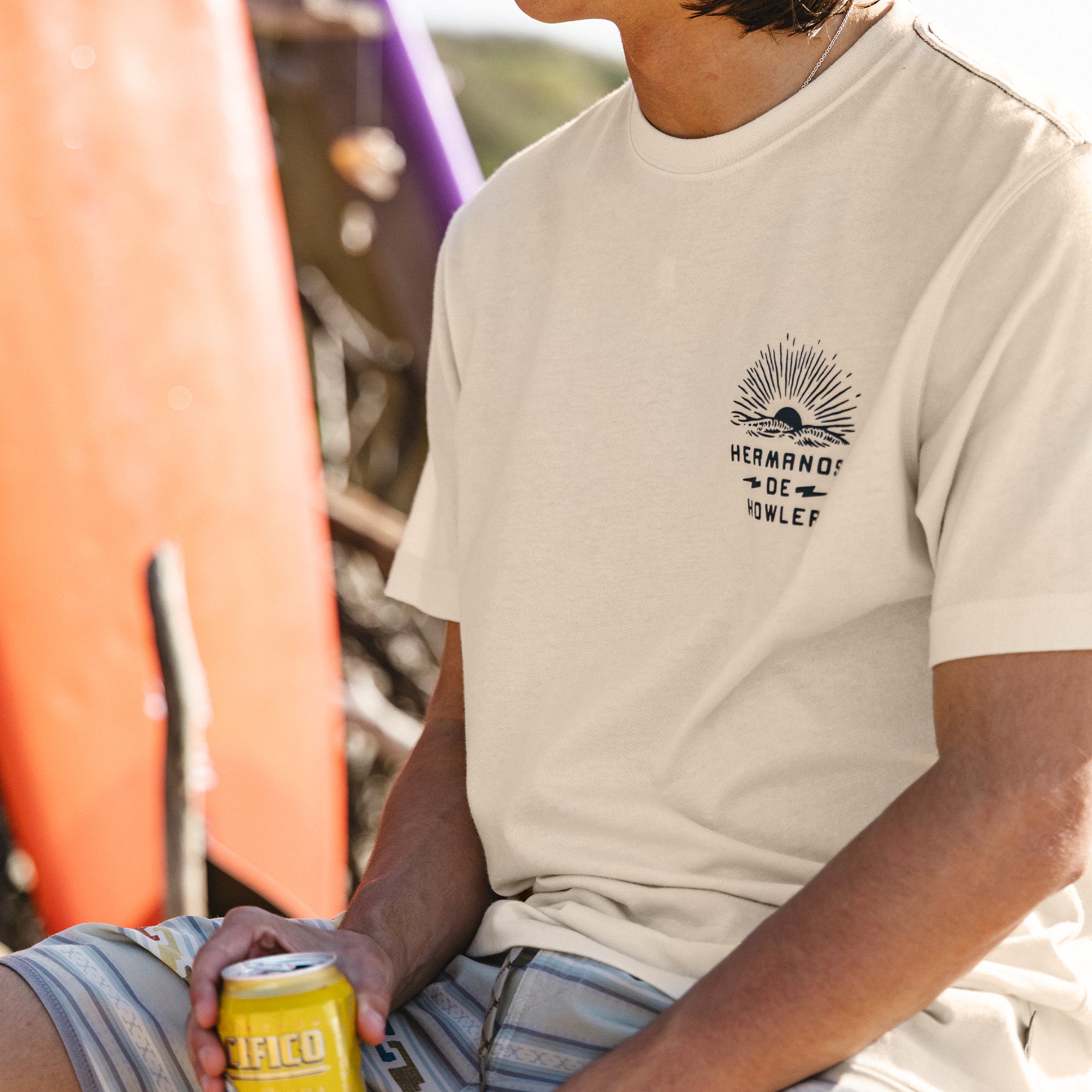 Sunset Rider T-Shirt - Natural - Image 6