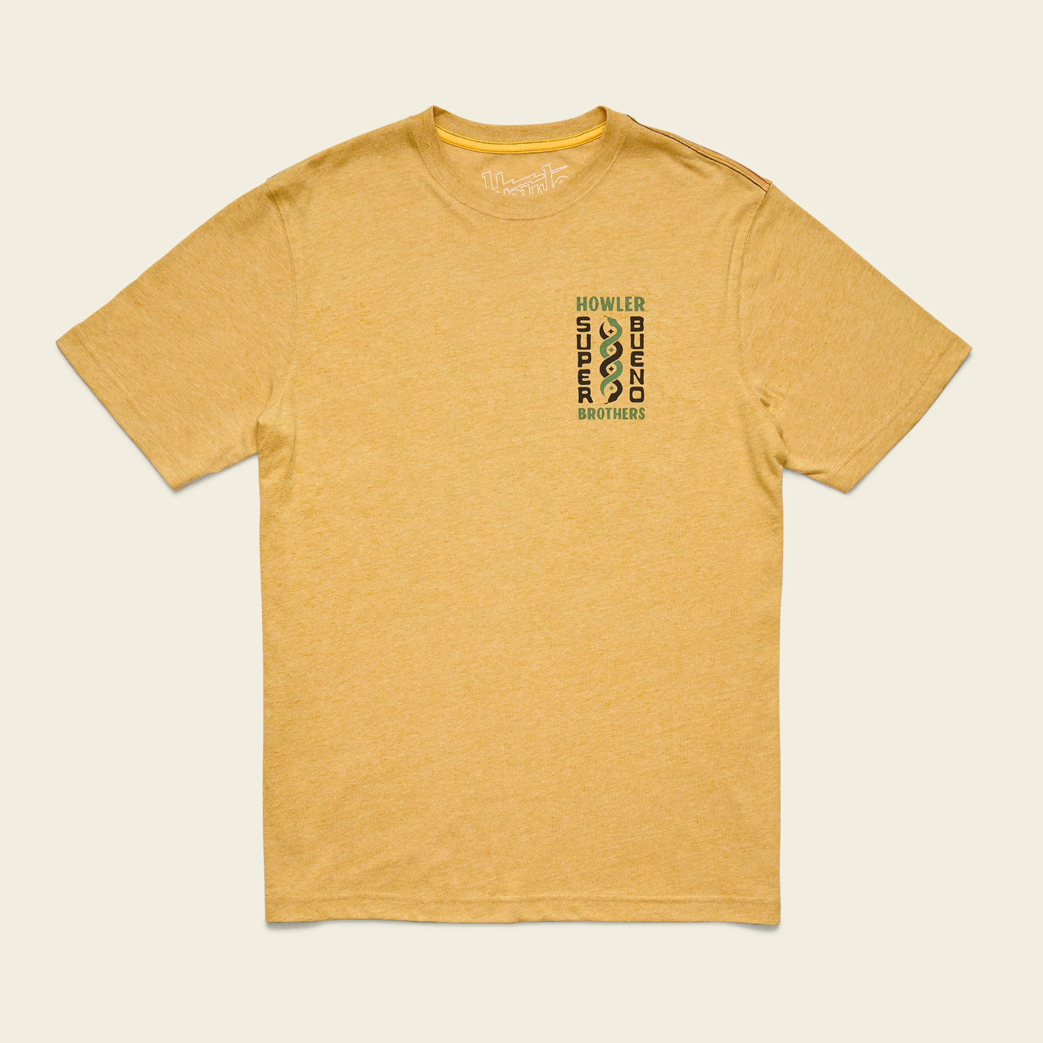 Super Bueno Serpientes T-Shirt - Honey Heather - Image 3