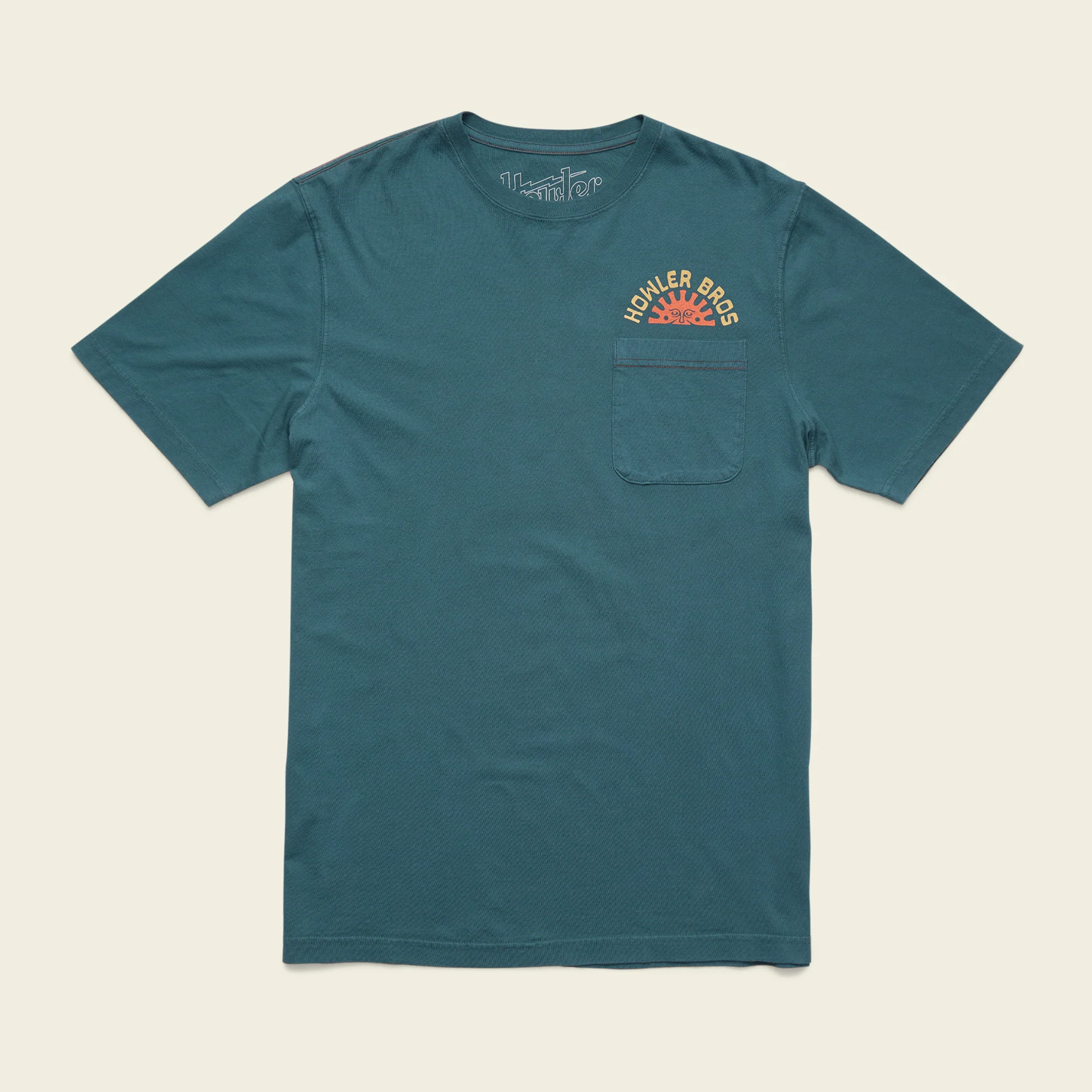Super Bueno Sol Cotton Pocket T-Shirt - Storm - Image 3