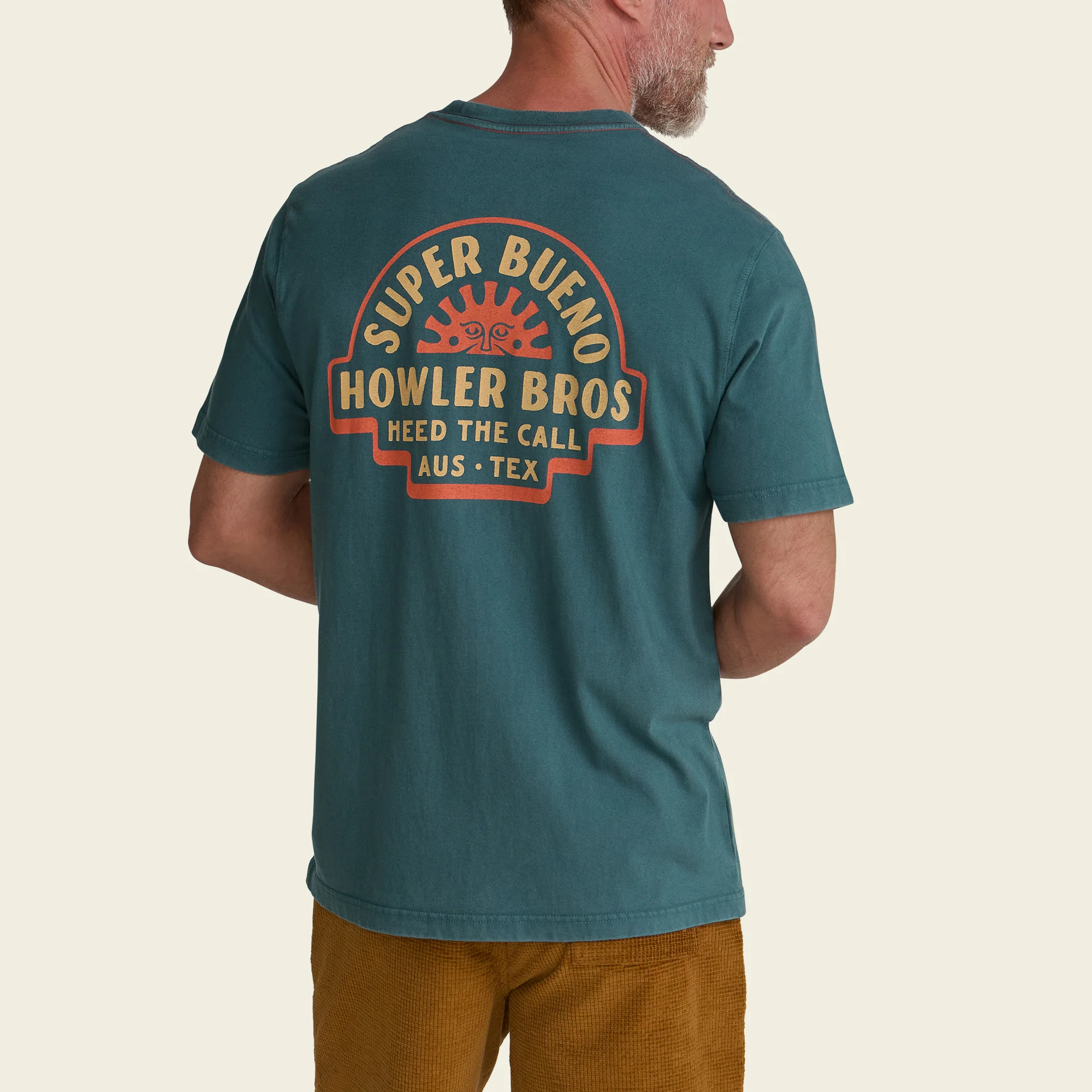 Super Bueno Sol Cotton Pocket T-Shirt - Storm - Image 5