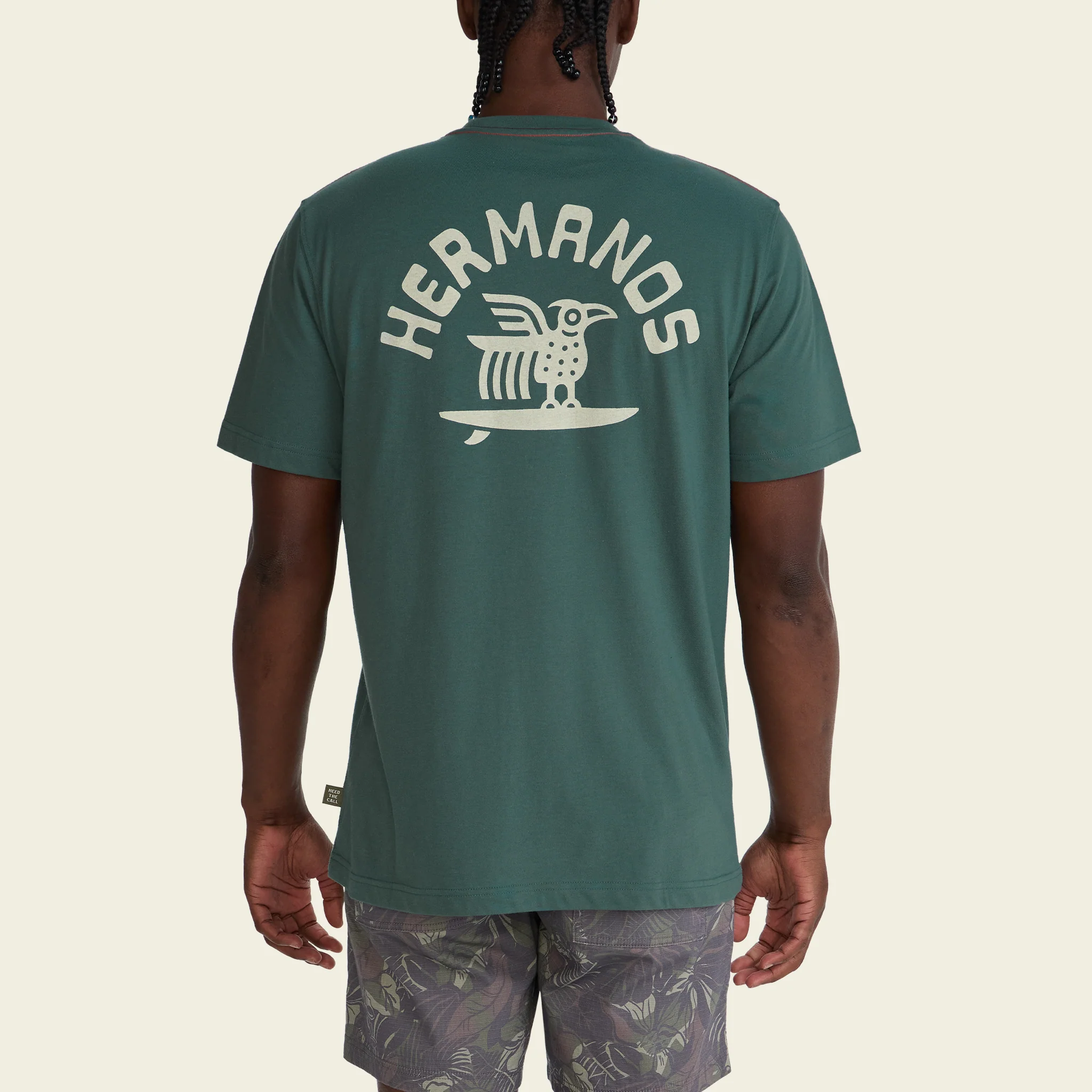 Surfbird T-Shirt - Fern Green - Image 4