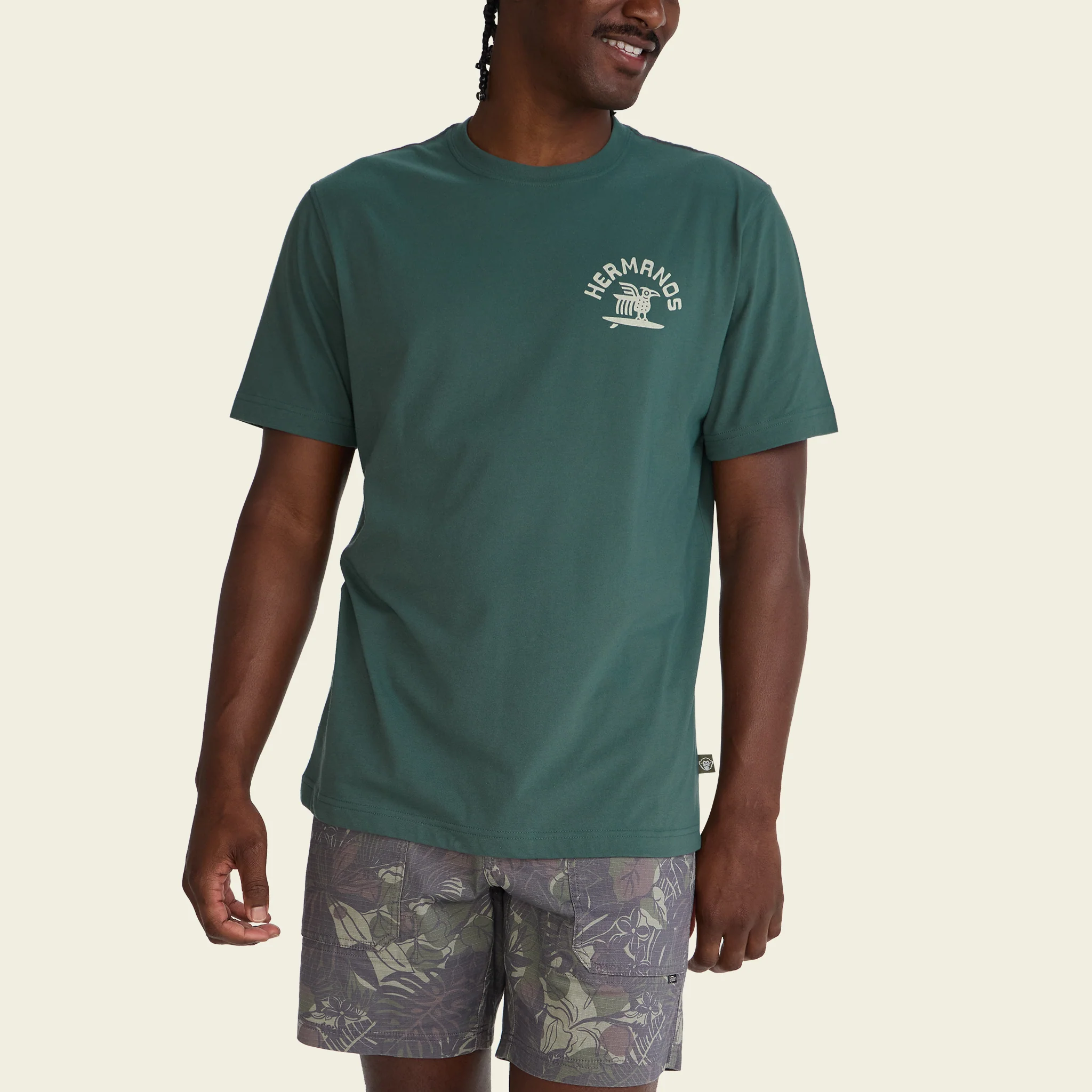 Surfbird T-Shirt - Fern Green - Image 5