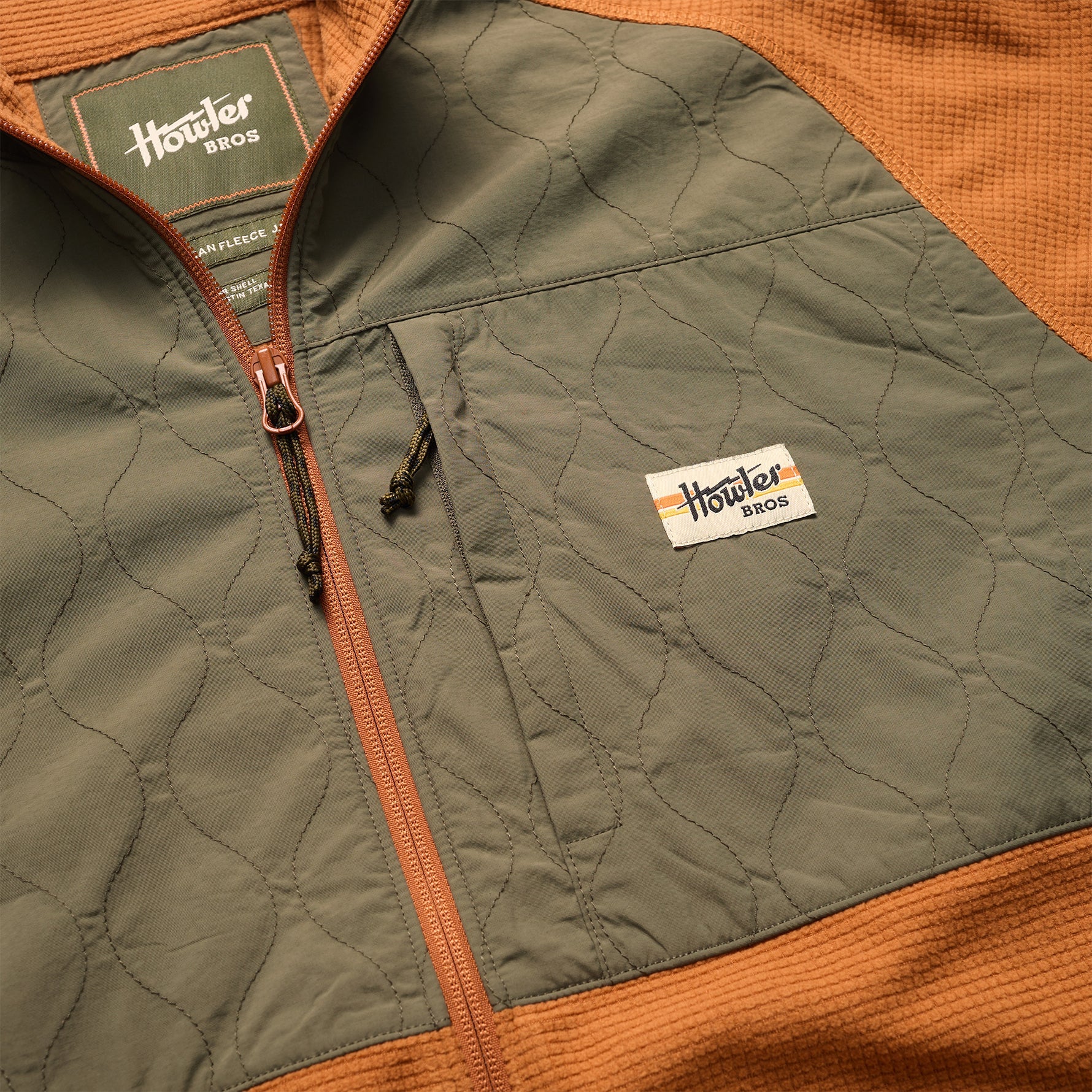 Talisman Fleece Jacket - Adobe - Image 3