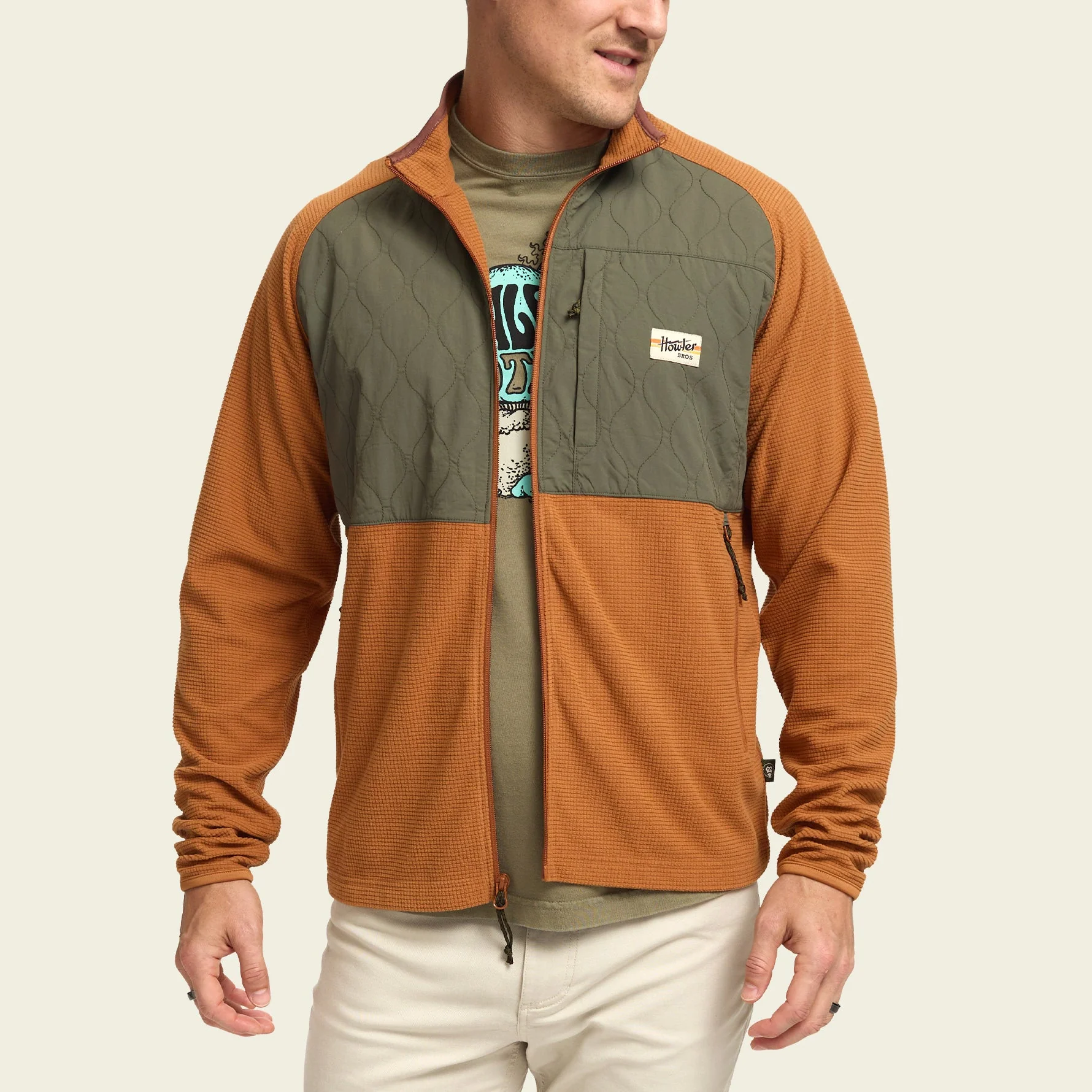 Talisman Fleece Jacket - Adobe - Image 4