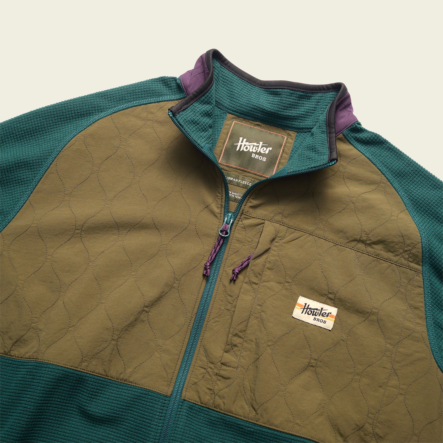 Talisman Fleece Jacket - Pine Green - Image 3
