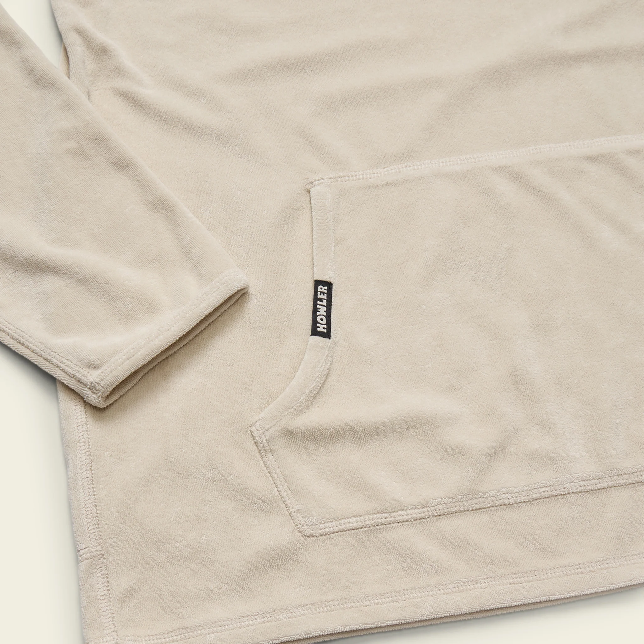 Terrycloth Hoodie - Surfbird : Sand - Image 7