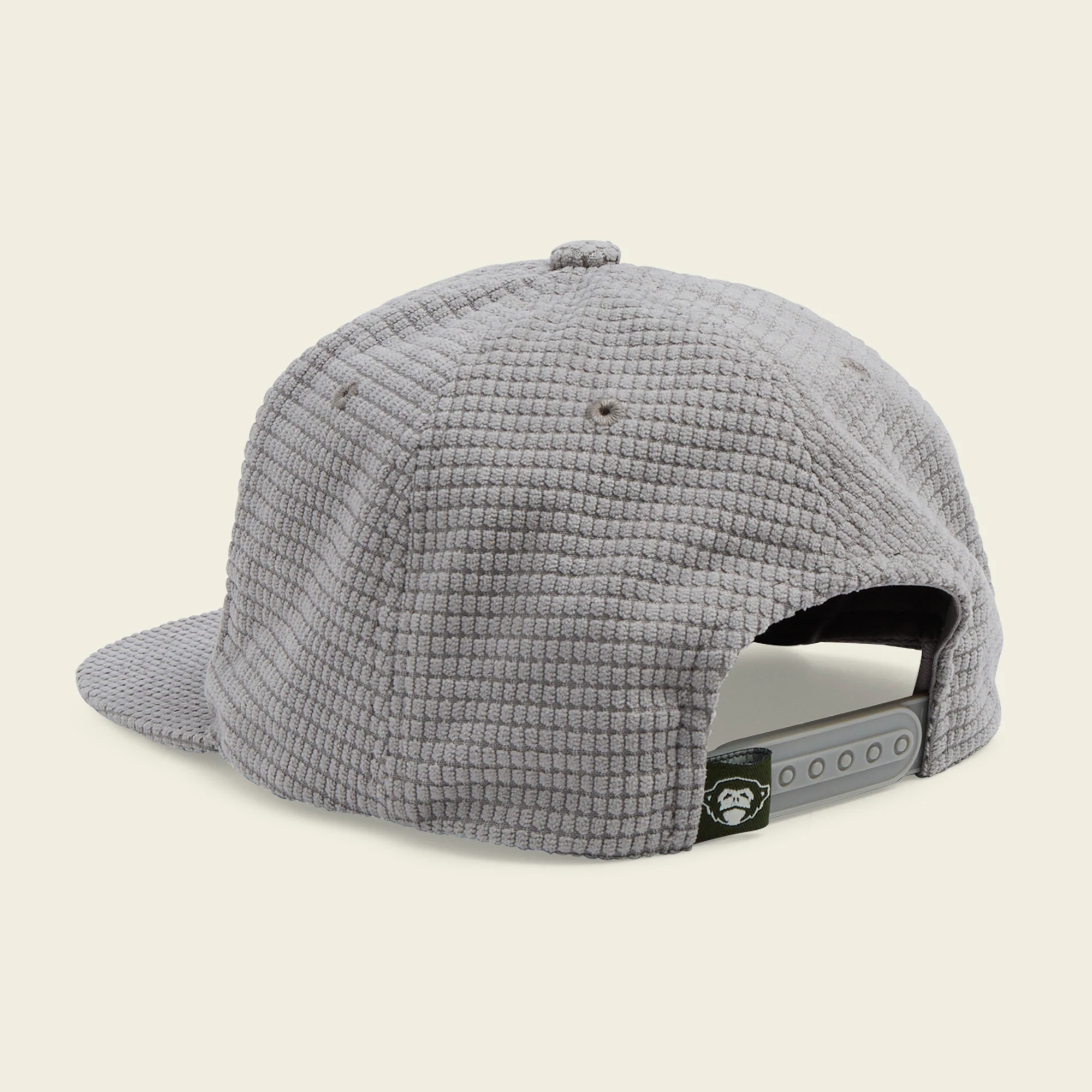 Trout Bolt Snapback - Grey Grid Corduroy - Image 3