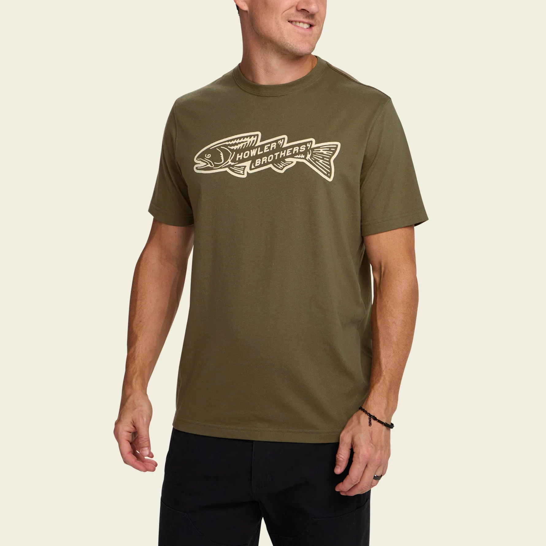 Trout Bolt T-Shirt - Ivy Green - Image 3