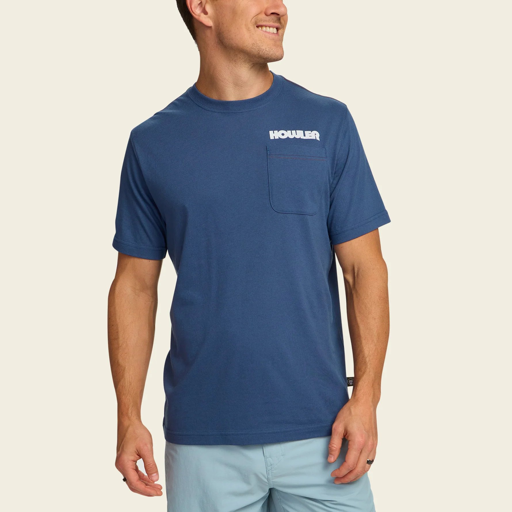 Trucha Pocket T-Shirt - Key Largo - Image 4