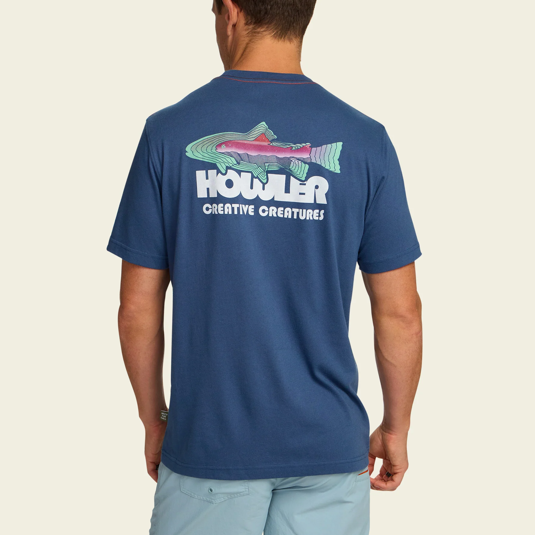 Trucha Pocket T-Shirt - Key Largo - Image 5