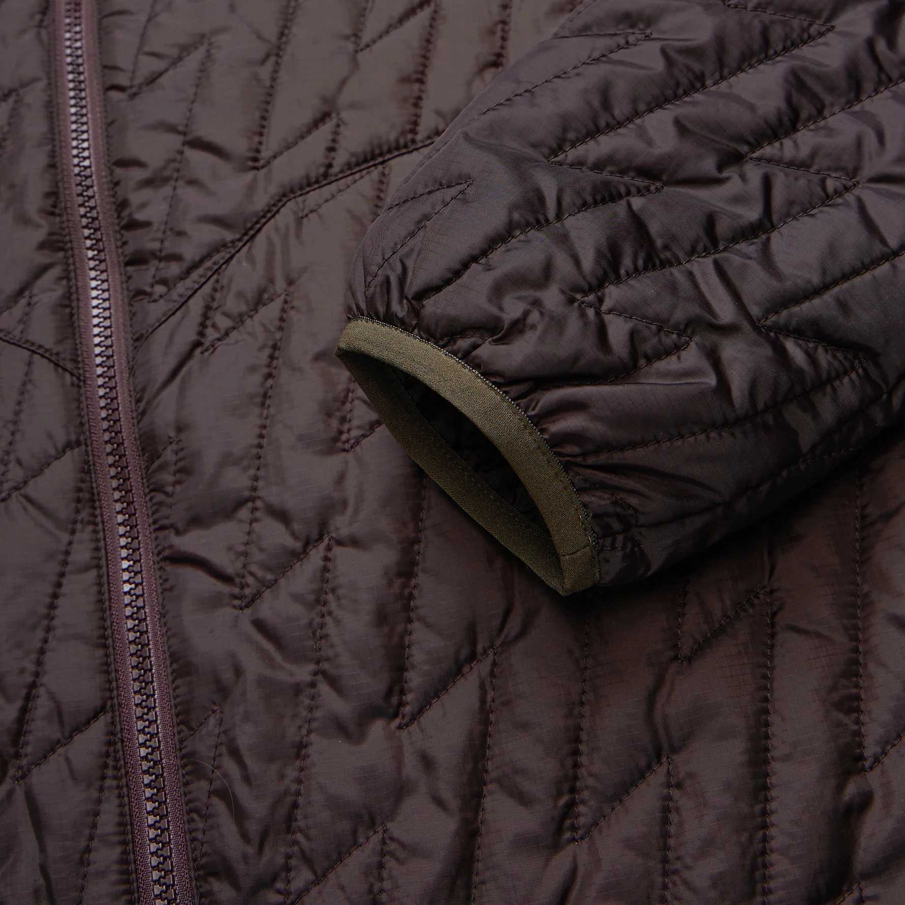 Voltage Quilted Jacket - Bark - Image 6