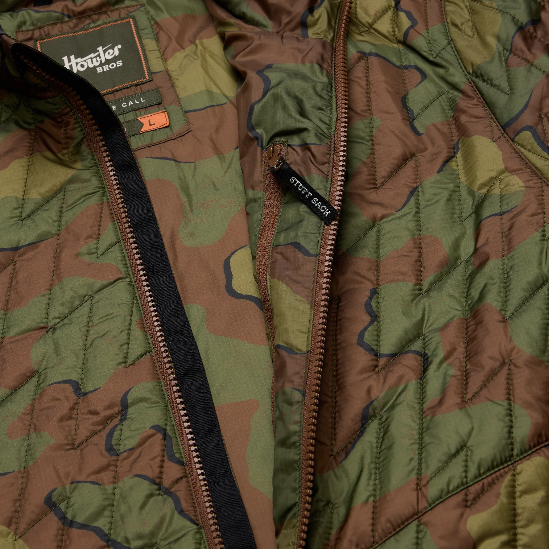 Voltage Quilted Jacket - Mimetico : Fatigue - Image 3