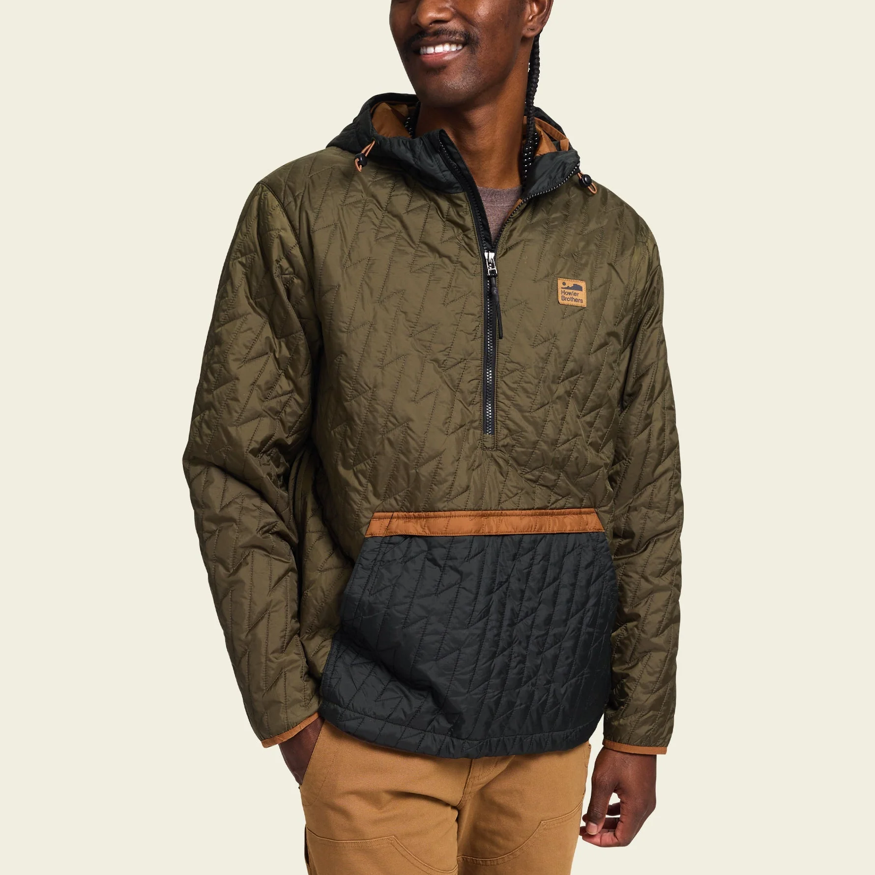 Voltage Quilted Pullover - Pinegrove - Image 4