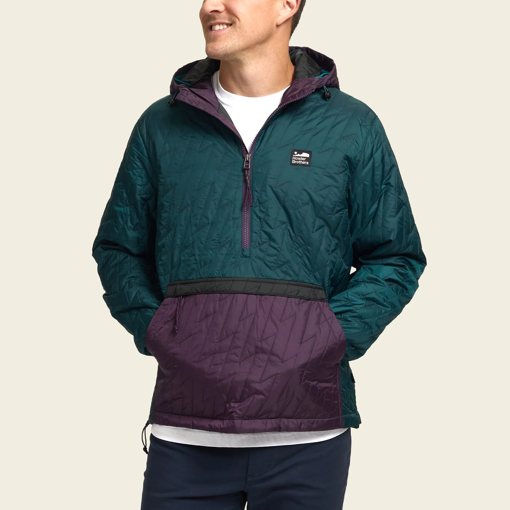 Voltage Quilted Pullover - Violet Night - Image 4