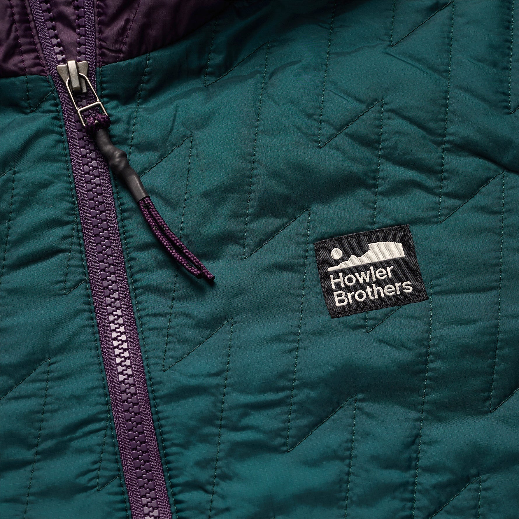 Voltage Quilted Pullover - Violet Night - Image 6