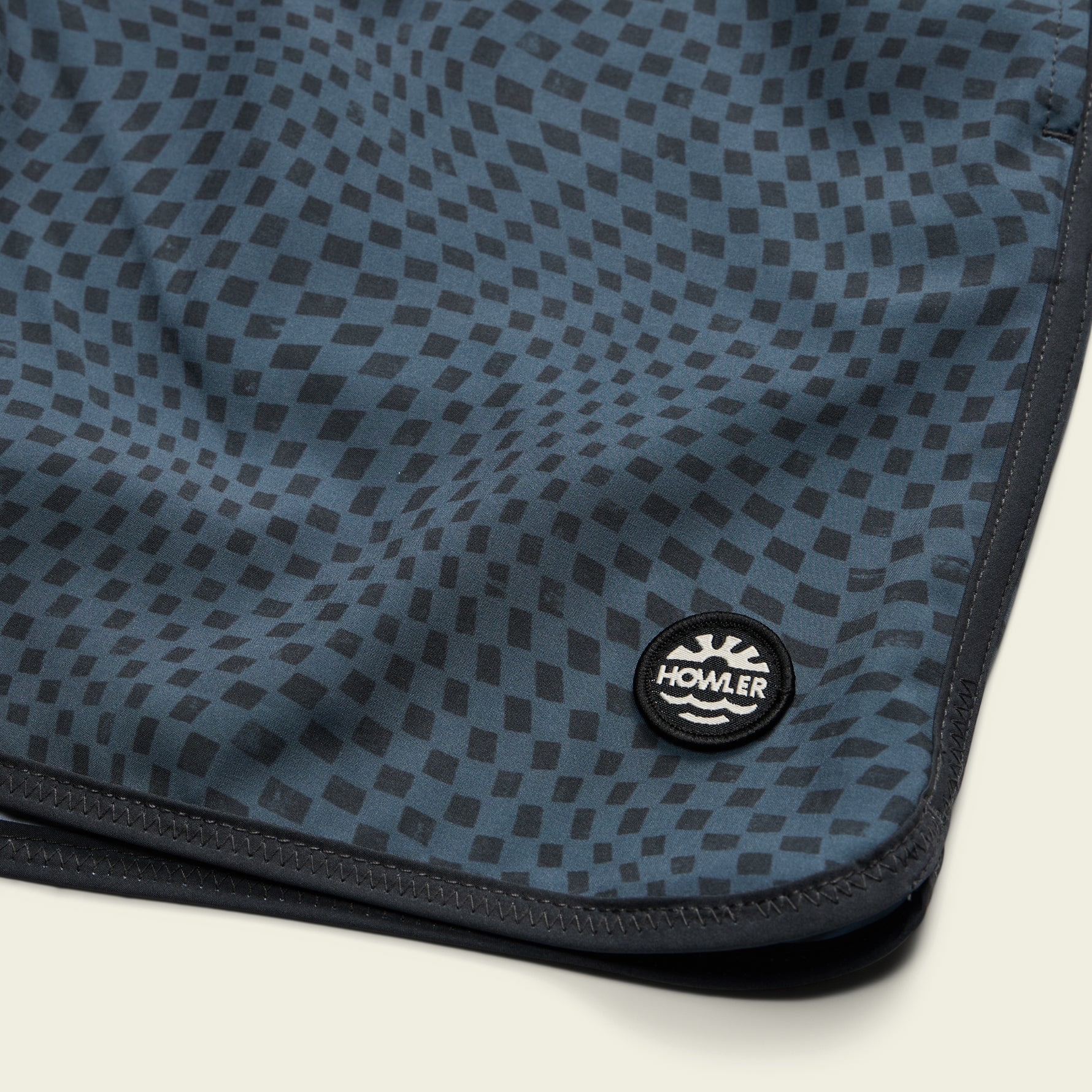 Warlock Tech Boardshorts 17" - Warped Checkers : Dark Slate - Image 6