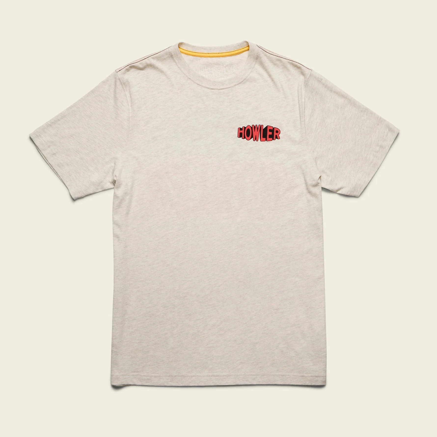 Worldwide Howler Cotton T-Shirt - Grey Heather - Image 3